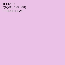 #EBC1E7 - French Lilac Color Image